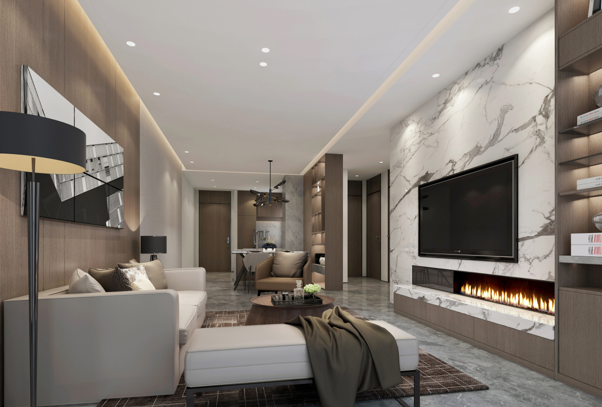 柳州樣板房17-01（現代歐式）(圖2)