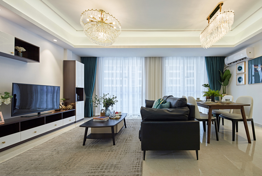 中山海雅繽紛里公寓F戶型（117三房?jī)蓮d）