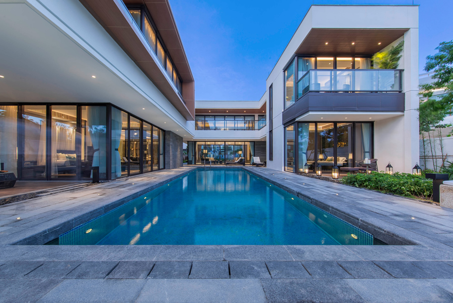 廣東陽(yáng)江保利陽(yáng)江北洛灣別墅C1戶型