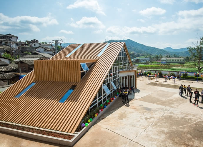 云南玉溪河外小學第三空間“卓域樓"